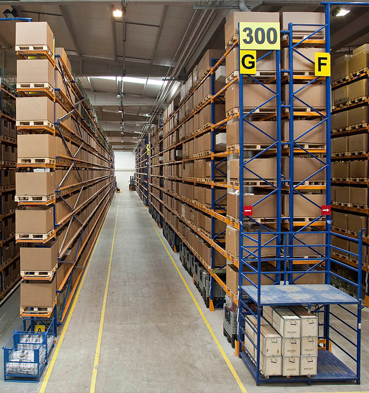 Over 1.5 acres of warehouse space